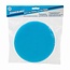 Silverline klittenband polijstpad - polyurethaan schuim middelhard - Ø 180 mm x 38 mm - blauw - auto en boot - 2K lak polijsten