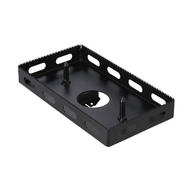 Triton Multitool contactdoossnijder - dubbel - universeel - open achterkant