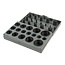 Fixman O-ringen assortiment - 419 stuks - rubber - 6 tot 58 mm - opbergkoffer