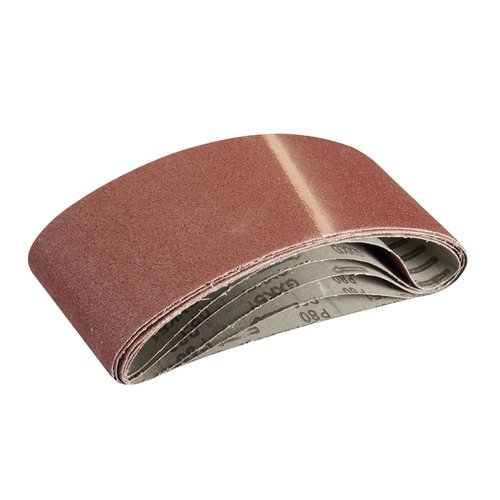 Silverline Schuurbanden - Schuurband - 100 x 610 mm - Korrel 80 - 5 stuks Silverline Schuurbanden - Schuurband - 100 x 610 mm - Korrel 80 - 5 stuks