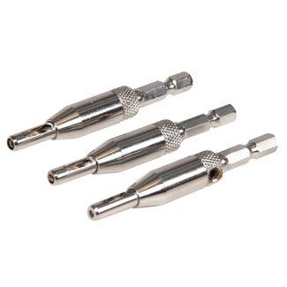 Silverline Scharnierboor Set - Veerkraag - 2, 2.8 en 3.6 mm - 3-delig Silverline Scharnierboor Set - Veerkraag - 2, 2.8 en 3.6 mm - 3-delig