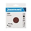 Silverline Klittenband schuurschijven - 8 gaten - Ø 125 mm - korrel 120 - 10 stuks
