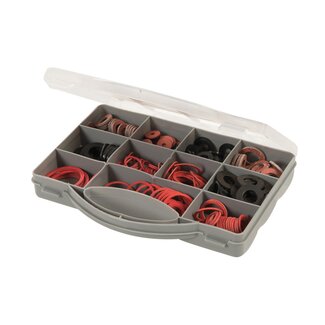 Fixman Assortiment vezel en rubberen afdichtingsringen - 280-delig - met handige opbergkoffer Fixman Assortiment vezel en rubberen afdichtingsringen - 280-delig - met handige opbergkoffer