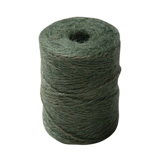 Silverline Sterk jute tuin touw - 100 meter - groen