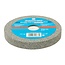 Silverline Aluminiumoxide tafelslijpschijf - medium korrel - Ø 150 x 20 mm - inclusief reductieringen