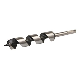 Silverline Slangenboor - Gehard Carbon Staal - Ø 32 mm - Zeskant Schacht - Spiraalvormig Silverline Slangenboor - Gehard Carbon Staal - Ø 32 mm - Zeskant Schacht - Spiraalvormig