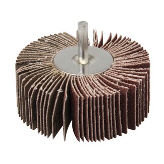 Silverline Slijpmop - aluminiumoxide - cilindrisch - slijpen en ontbramen - diameter 80 mm - korrel 80 - hout, metaal en plastic