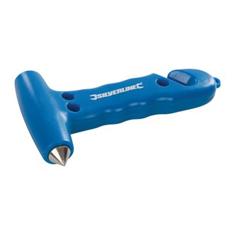 Silverline Noodhamer met gordelmes - dubbelzijdig - gehard staal - 150 mm - 0,14 kg