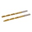 Silverline HSS boor - titanium coating - Ø 4.0 mm - set van 2