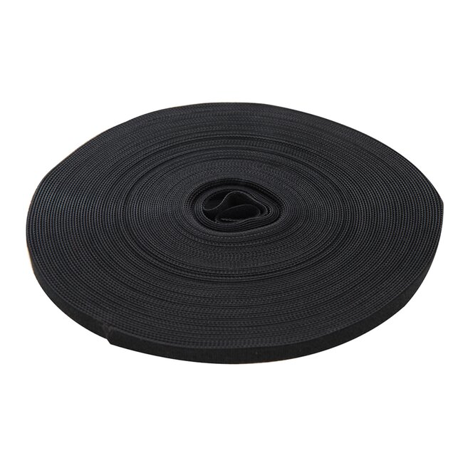 Fixman Dubbelzijdige klittenband - 10 mm x 5 meter - Herbruikbaar en flexibel - Waterbestendig