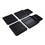 Silverline Automatten set - Heavy-Duty antislip - PVC - 4-delig - zwart
