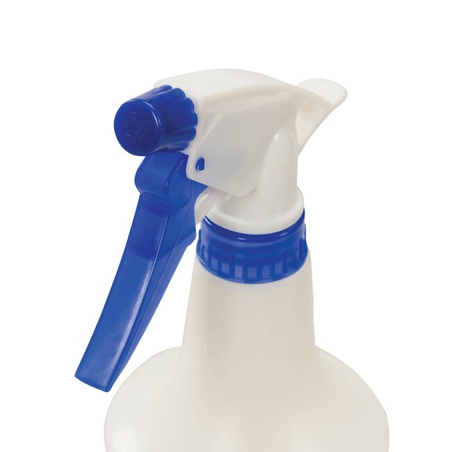 Silverline Plantenspuit - polyethyleen - 500 ml - transparant - variabele sproeistand - tuin en schoonmaak - ergonomische greep
