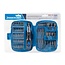 Silverline Ratelschroevendraaier set - 45-delig - Soft-grip handvat - Dubbele rotatierichting - Compacte koffer