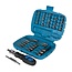Silverline Ratelschroevendraaier set - 45-delig - Soft-grip handvat - Dubbele rotatierichting - Compacte koffer
