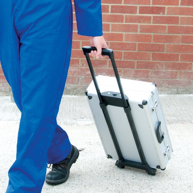 Silverline Diamant kernborenset - zwaar uitgevoerd staal - droog boren - 38-127 mm - zwart - 12-delig - metselwerk
