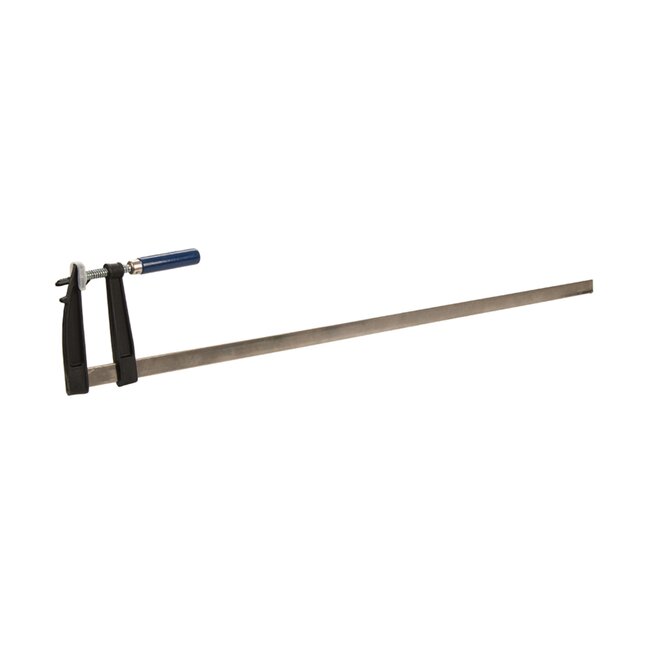 Silverline Euro F-klem - Gietijzeren kaken - Zachte beschermers - 1000 x 120 mm