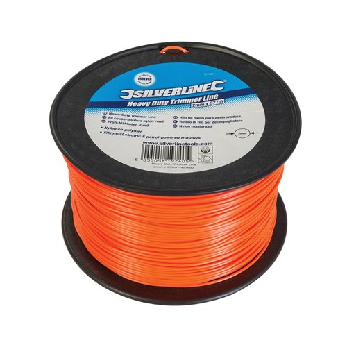 Silverline Nylon Maaidraad - Ø 2 mm x 377 meter Silverline Nylon Maaidraad - Ø 2 mm x 377 meter
