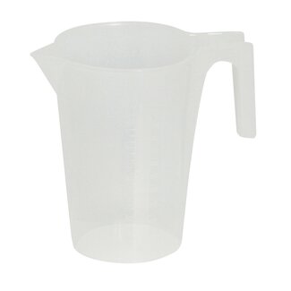 Silverline Maatbeker - 5 liter - Grote schenklip - Metrische schaalverdeling - Polyethyleen Silverline Maatbeker - 5 liter - Grote schenklip - Metrische schaalverdeling - Polyethyleen