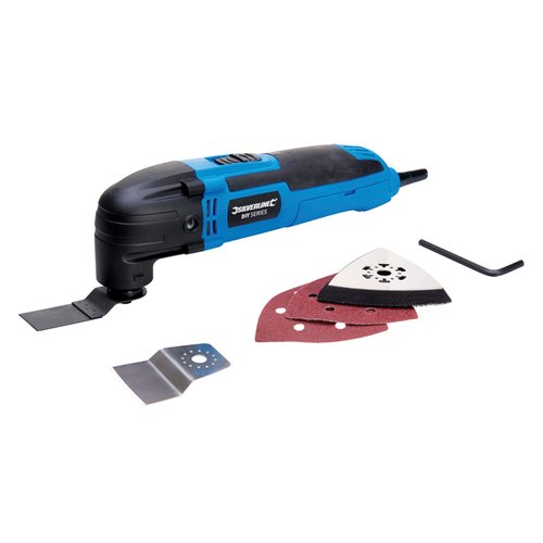 Silverline Multitool met Toebehoren - 300 Watt Silverline Multitool met Toebehoren - 300 Watt