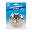 Silverline Discus hangslot - rvs, geharde beugel - diefstalbeveiliging - 90 mm - zilverkleurig - voor aanhanger en dissel