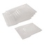 Silverline Wegwerp inlegbakken - kruispatroon - 230 mm - 5 stuks
