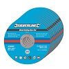 Silverline Platte Metaal Snijschijven - Ø 115 x 3 x 22.23 mm - 10 stuks Silverline Platte Metaal Snijschijven - Ø 115 x 3 x 22.23 mm - 10 stuks