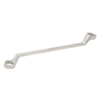 Silverline Offset ringsleutel - dubbelzijdig - 21 x 23 mm - 75° hoek
