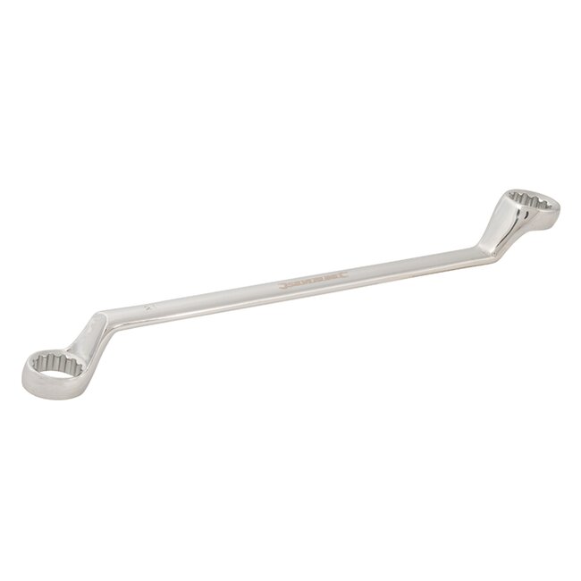 Silverline Offset ringsleutel - dubbelzijdig - 21 x 23 mm - 75° hoek