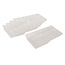 Silverline Wegwerp inlegbakken - 100 mm - PVC - 5 stuks - kruispatroon