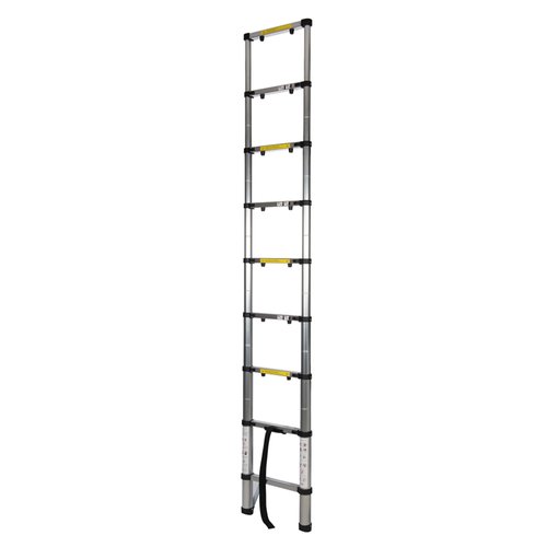 Silverline Telescopische Ladder - 9 Treden - Lengte 2.6 meter Silverline Telescopische Ladder - 9 Treden - Lengte 2.6 meter
