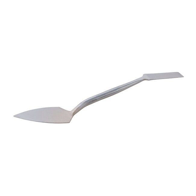 Silverline Stukadoors paleerijzer - dubbelzijdig - gehard staal - 230 mm - breed model