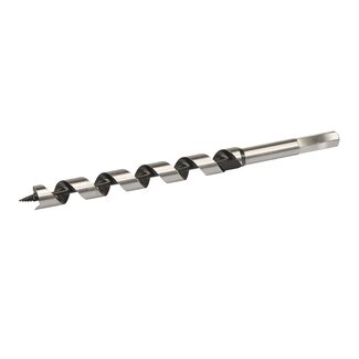 Silverline Slangenboor - gehard carbon staal - Ø 16 x 235 mm - zeskant schacht - zelfvoedende spiraal