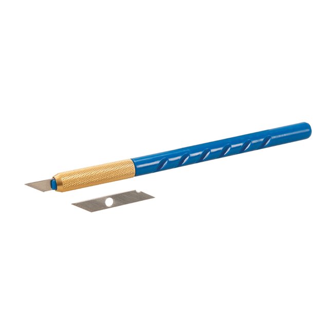 Silverline Precisie scalpel - Hobbymes - Inclusief 25 reserve mesjes - Geribbelde grip - Lichtgewicht
