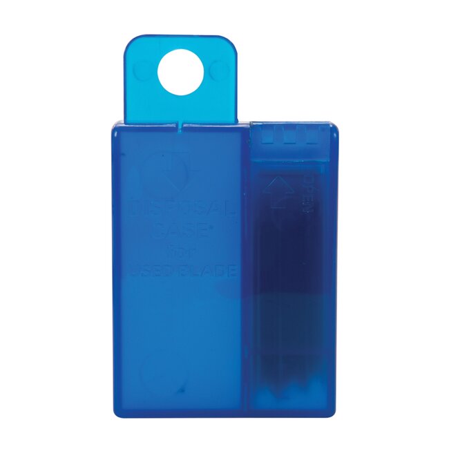 Silverline Hobbymes precisiescalpel - kunststof en messing - 25 reserve mesjes en verwijderdoosje - voor modelbouw en papier