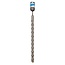 Silverline betonboor sds-plus - hardmetalen punt - 2-snijders dubbele groef - diameter 28 x 460 mm - voor beton, metselwerk, steen
