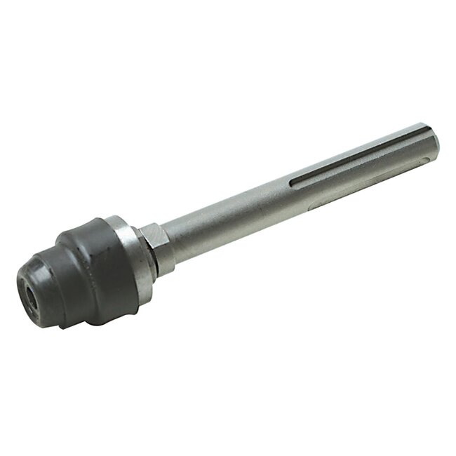 Silverline SDS-boorhameradapter - gehard, gezandstraald staal - SDS-Max naar SDS-Plus - 20 cm - grijs - voor boorwerk
