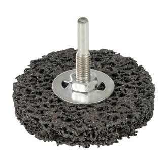 Silverline Schuurwiel polycarbide - Ø 75 mm - roest- en verfverwijdering - 6,35 mm schacht