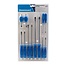 Silverline 12-delige schroevendraaierset - chroom vanadium - magnetische punt - diverse lengtes