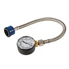 Silverline Waterdrukmeter met Roestvrijstalen Slang - 0 t/m 11 Bar Silverline Waterdrukmeter met Roestvrijstalen Slang - 0 t/m 11 Bar