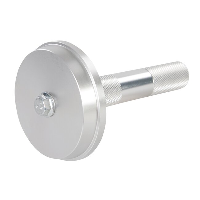 Silverline wiellager keerring montageset - aluminium - schadevrije montage - 40 t/m 81 mm - zilver - 10-delig - met opbergkoffer