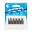 Silverline torx schroefbits T30 - chroom-vanadiumstaal - 25 mm - staalgrijs - 10 stuks - zeskantschacht voor montage en reparatie