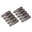 Silverline Bitset - Cr-V Torx T30 - 25 mm - 10 stuks