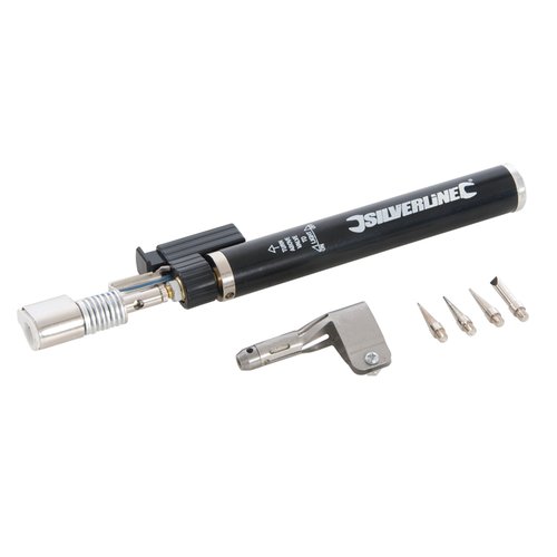 Silverline Soldeerbout - Gas - 195 mm Silverline Soldeerbout - Gas - 195 mm