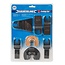 Silverline Multitool Accessoire Set - 7 delig