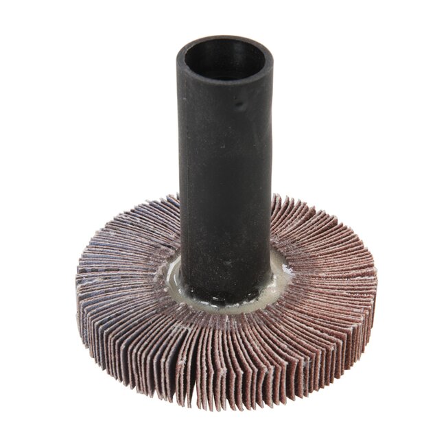 Silverline Schuurwiel - schuurpapier - korrel 120 - schuren en satineren - max. 4500 omw/min - voor hout, metaal en kunststof