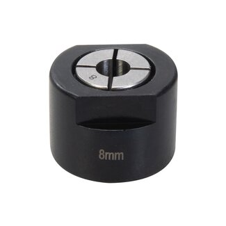 Triton Bovenfrees spantang - staal - veilig houvast - 8 mm - metaalkleurig - voor 8 mm freesbits, reserveonderdeel