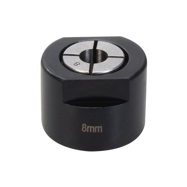 Triton Bovenfrees spantang - staal - veilig houvast - 8 mm - metaalkleurig - voor 8 mm freesbits, reserveonderdeel