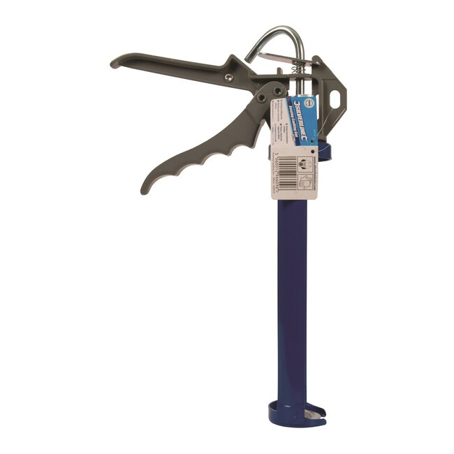 Silverline Kitpistool - stalen skeletframe - draaibare kokerhouder - 300 ml - geverfde afwerking - voor kitten en lijmen