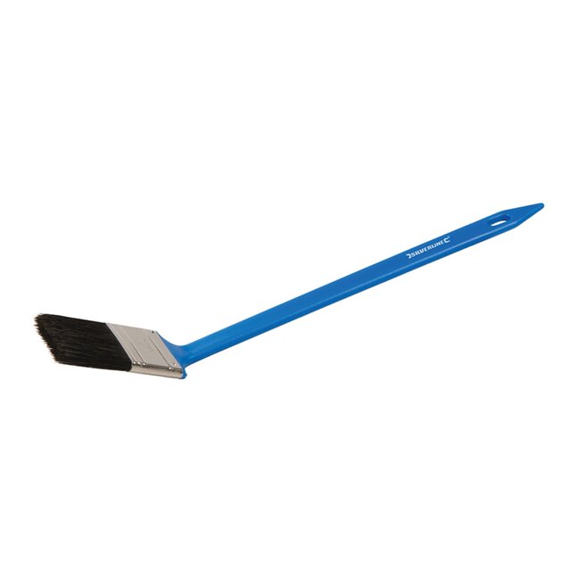 Silverline Lange radiatorkwast - gehoekte kop - flexibel handvat - 50 mm - 325 mm lang