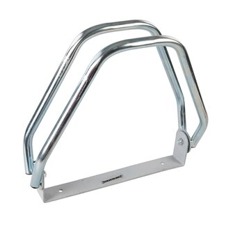 Silverline Verstelbaar fietsrek voor vloermontage - roestbestendig staal - voor banden tot 29 inch Silverline Verstelbaar fietsrek voor vloermontage - roestbestendig staal - voor banden tot 29 inch